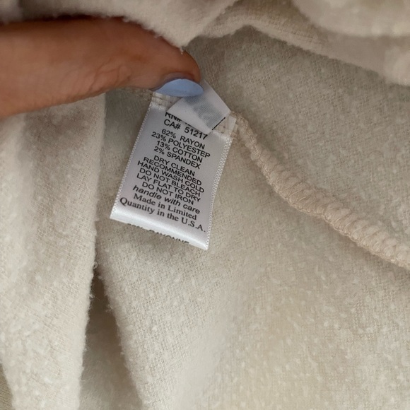 NWT Michael Lauren Colorblock Quarter Zip Hoodie XS - Picture 9 of 9